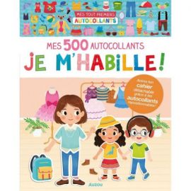 JE M'HABILLE MES 500 AUTOCOLLANTS