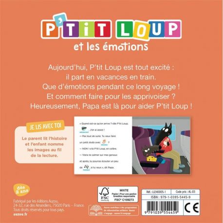 P'TIT LOUP ET LES EMOTIONS JE LIS AVEC TOI