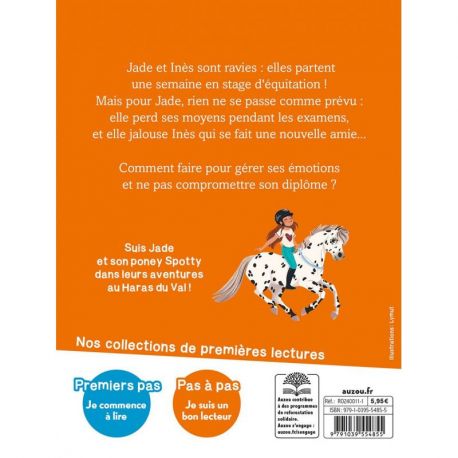 JADE ET LES CHEVAUX T5 - OBJECTIF DIPLOME