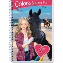 CHEVAUX - 3D LENTICULAR COLOR AND STICKER FUN