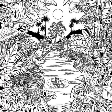 NATURE & LIBERTE COLORIAGE ADULTE