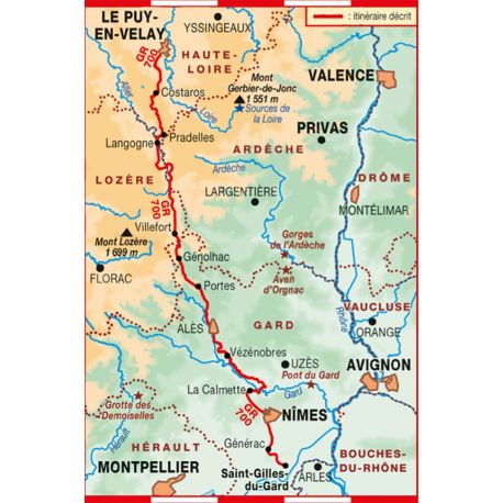 GR700 CHEMIN DE LA RÉGORDANE 7000