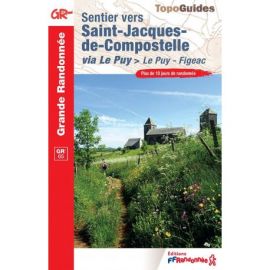 GR65/GR651 SENTIER VERS ST JACQUES DE COMPOSTELLE VIA LE PUY-FIGEAC 651