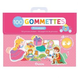 PRINCESSES - 100 GOMMETTES