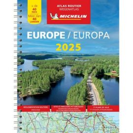 EUROPE 2025 ATLAS ROUTIER ET TOURISTIQUE SPIRALE