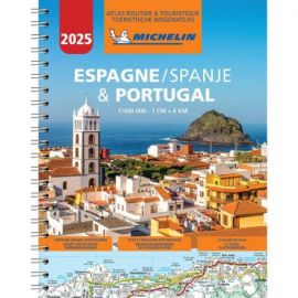 ESPAGNE PORTUGAL 2025 ATLAS ROUTIER ET TOURISTIQUE SPIRALE