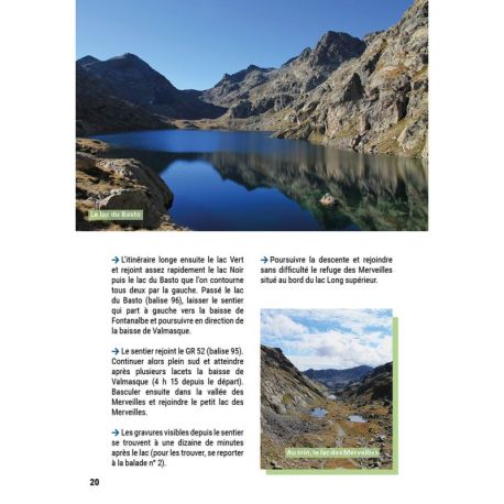 LES PLUS BEAUX LACS DES ALPES DU SUD - 60 RANDONNÉES D'EXCEPTION
