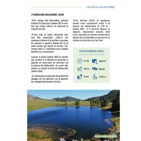 LES PLUS BEAUX LACS DES ALPES DU SUD - 60 RANDONNÉES D'EXCEPTION