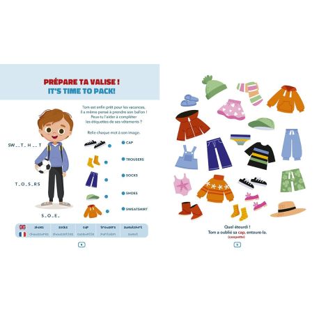 LES VACANCES - J'APPRENDS L'ANGLAIS EN JOUANT