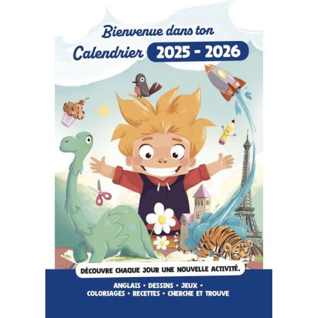 MON PREMIER CALENDRIER D'ECOLE 2025-2026