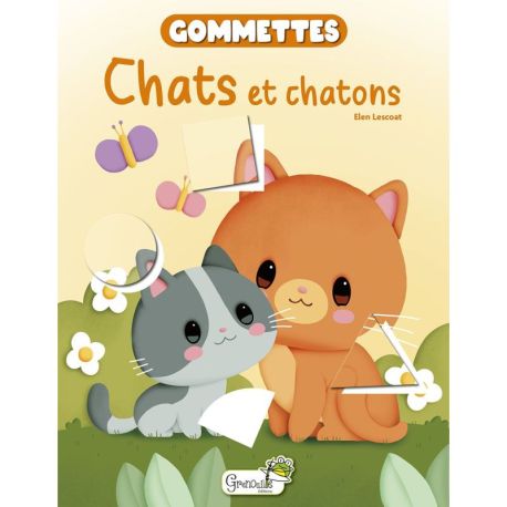 GOMMETTES CHATS ET CHATONS