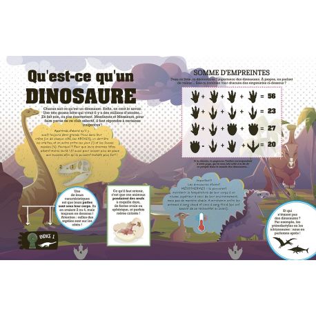 ENIGMES SUR LES DINOSAURES