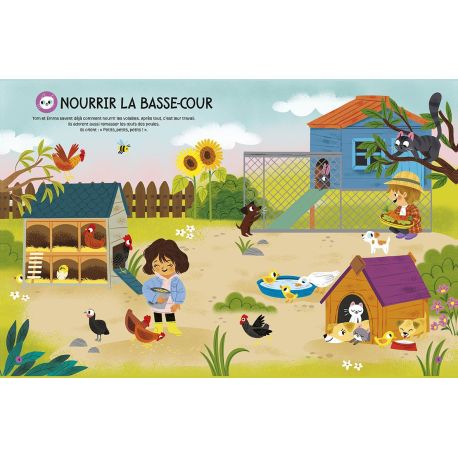 STICKERS - A LA FERME