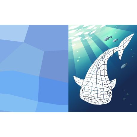 ANIMAUX LEGENDAIRES - STICKERS MOSAIQUE