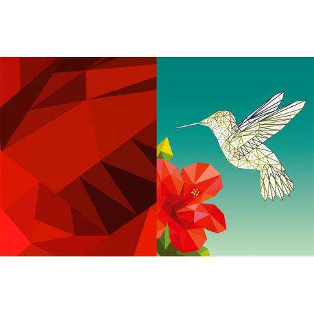 ANIMAUX SAUVAGES - STICKERS MOSAIQUE