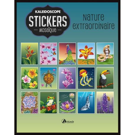 NATURE EXTRAORDINAIRE - STICKERS MOSAIQUE