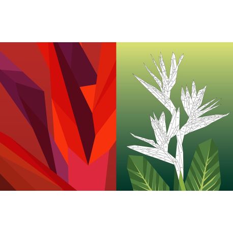 NATURE EXTRAORDINAIRE - STICKERS MOSAIQUE