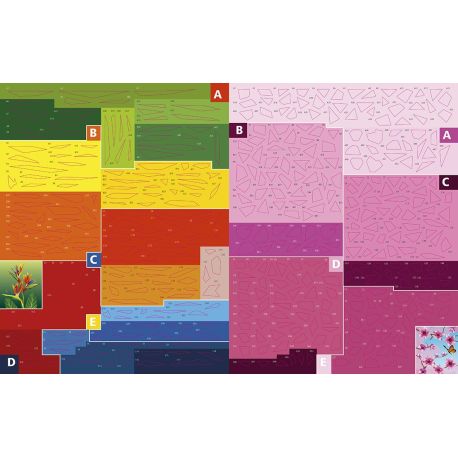 NATURE EXTRAORDINAIRE - STICKERS MOSAIQUE
