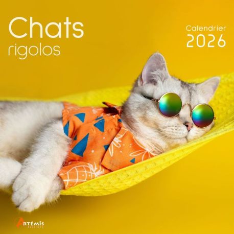 CALENDRIER CHATS RIGOLOS 2026