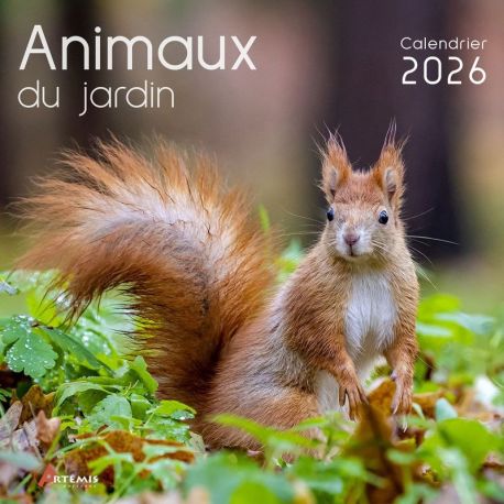 CALENDRIER ANIMAUX DU JARDIN 2026