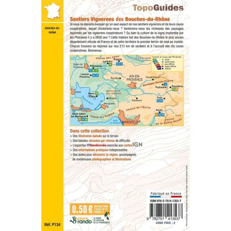 LES SENTIERS VIGNERONS DES BOUCHES DU RHONE P134