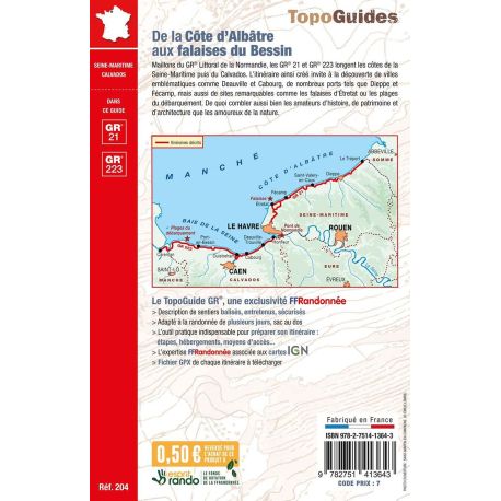GR21/GR223 DE LA COTE D'ALBATRE AUX FALAISES DU BESSIN 204