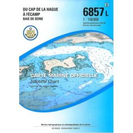6857L DU CAP DE LA HAGUE A FECAMP BAIE DE SEINE