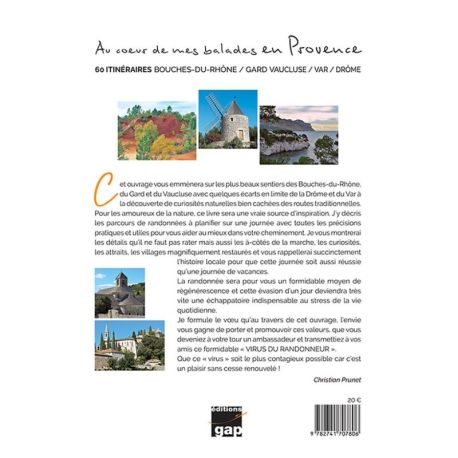AU COEUR DE MES BALADES EN PROVENCE 60 ITINERAIRES