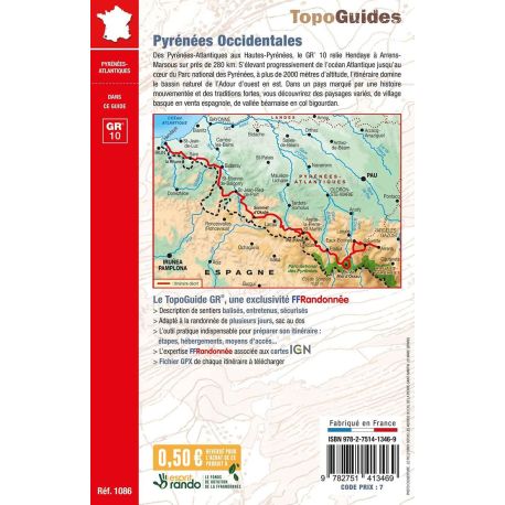 GR10 PYRENEES OCCIDENTALES 1086