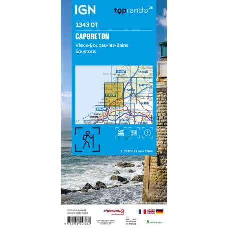 1343OT CAP BRETON VIEUX BOUCAU LACS DE SOUSTONS ET D'HOSSEGOR