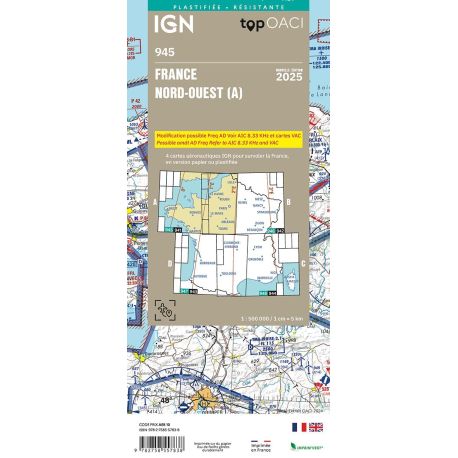 945 - FRANCE NORD OUEST 2025 PLASTIFIEE