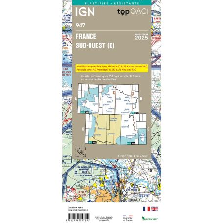 947 - FRANCE SUD OUEST 2025 PLASTIFIEE