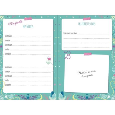 MON CARNET A SECRETS - BLEU
