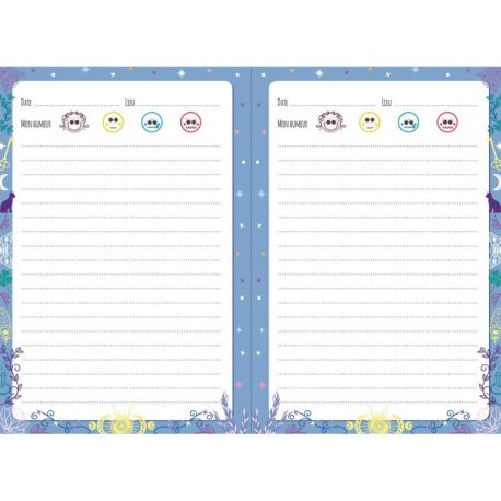 MON CARNET A SECRETS - BLEU