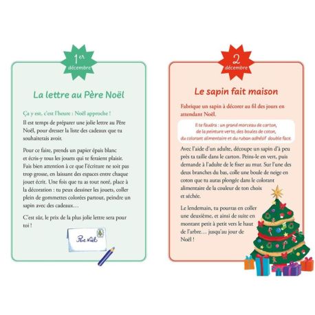 CALENDRIER DE L'AVENT POP-UP