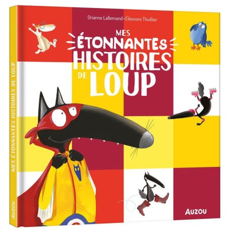COFFRET MES ETONNANTES HISTOIRES DE LOUP AVEC PELUCHE