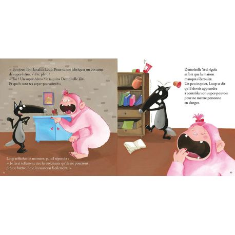 COFFRET MES ETONNANTES HISTOIRES DE LOUP AVEC PELUCHE